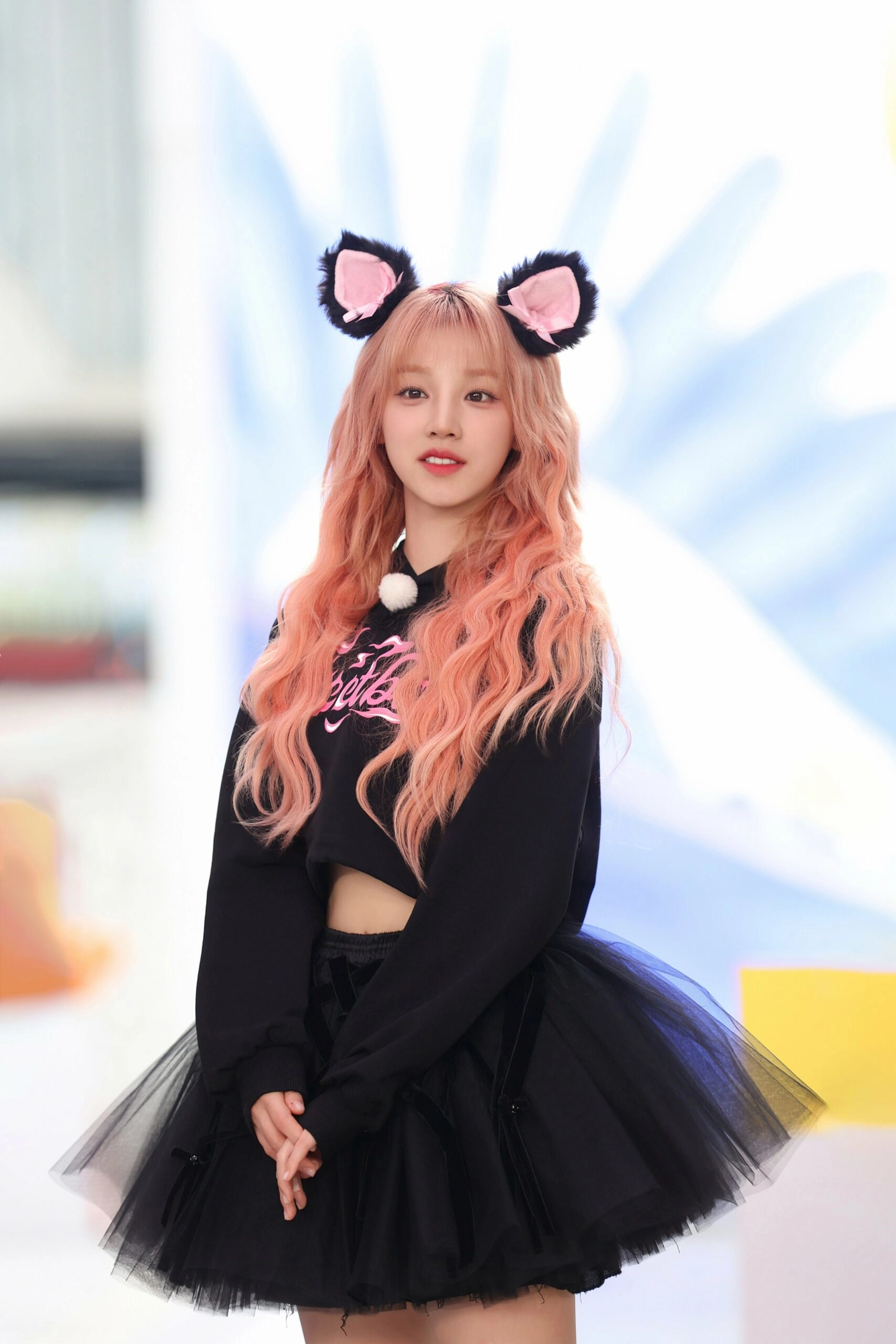 Black Mesh Tutu Skirt | Yuqi - (G)I-DLE - Fashion Chingu