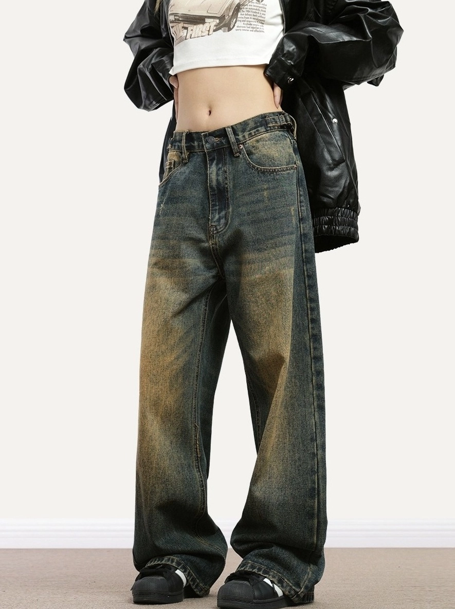 FEKETE WIDE LOOSE VINTAGE DENIM sサイズ FEKETE（フェケテ）の「WIDE LOOSE VINTAGE DENIM