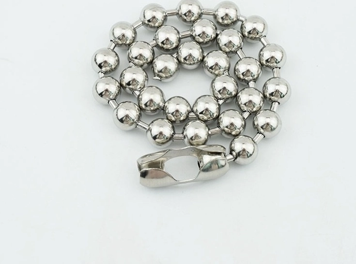 Silver Bead Chain Necklace | Ningning - Aespa - Fashion Chingu