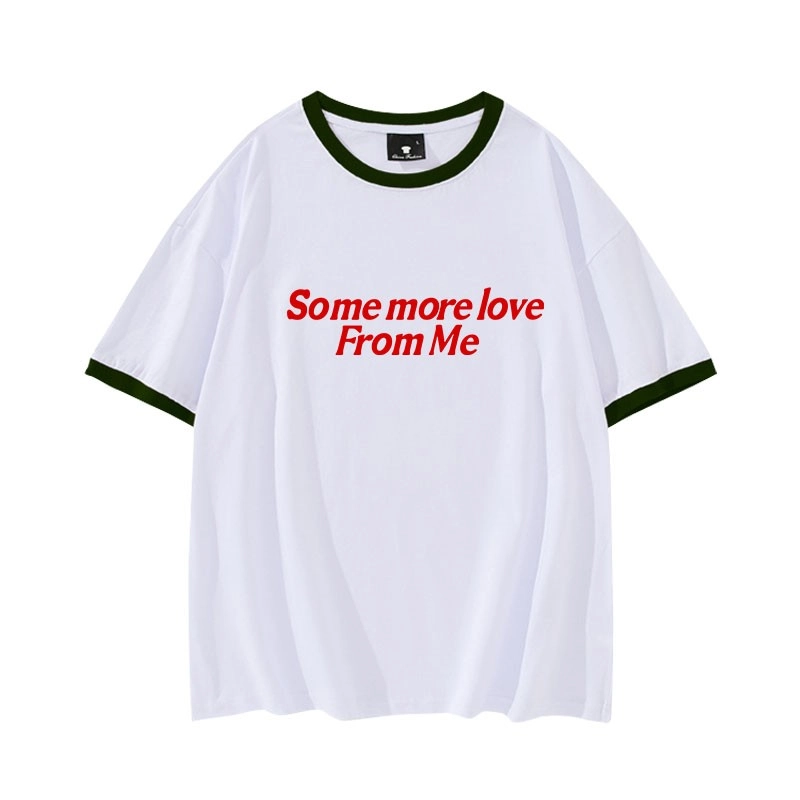 White 'Some More Love' T-Shirt | Sunghoon - Enhypen - Fashion Chingu
