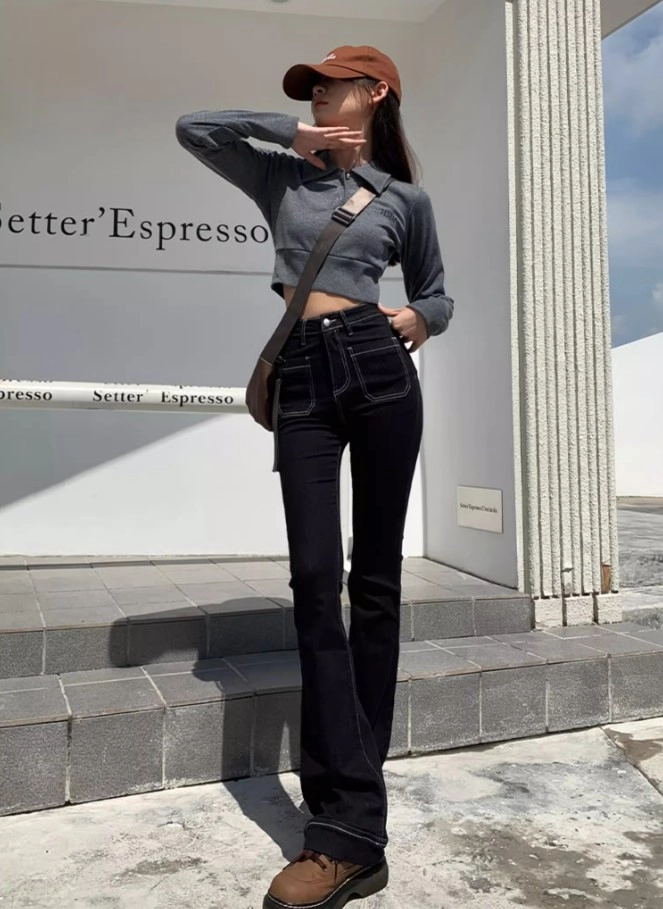 トゥワイス サナ着用★LENINA★MARIE flared retro jean トゥワイス サナ着用☆LENINA☆MARIE flared retro jean (LENINA
