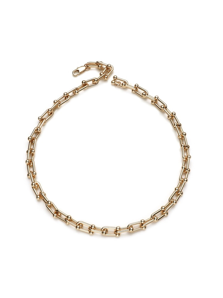 【LOWOOL】Small Pignose Chain Necklace〜ENHYPEN着用★韓国発 ☆ENHYPEN着用☆HEYHORANG☆W Necklace☆日本未入荷☆大人気