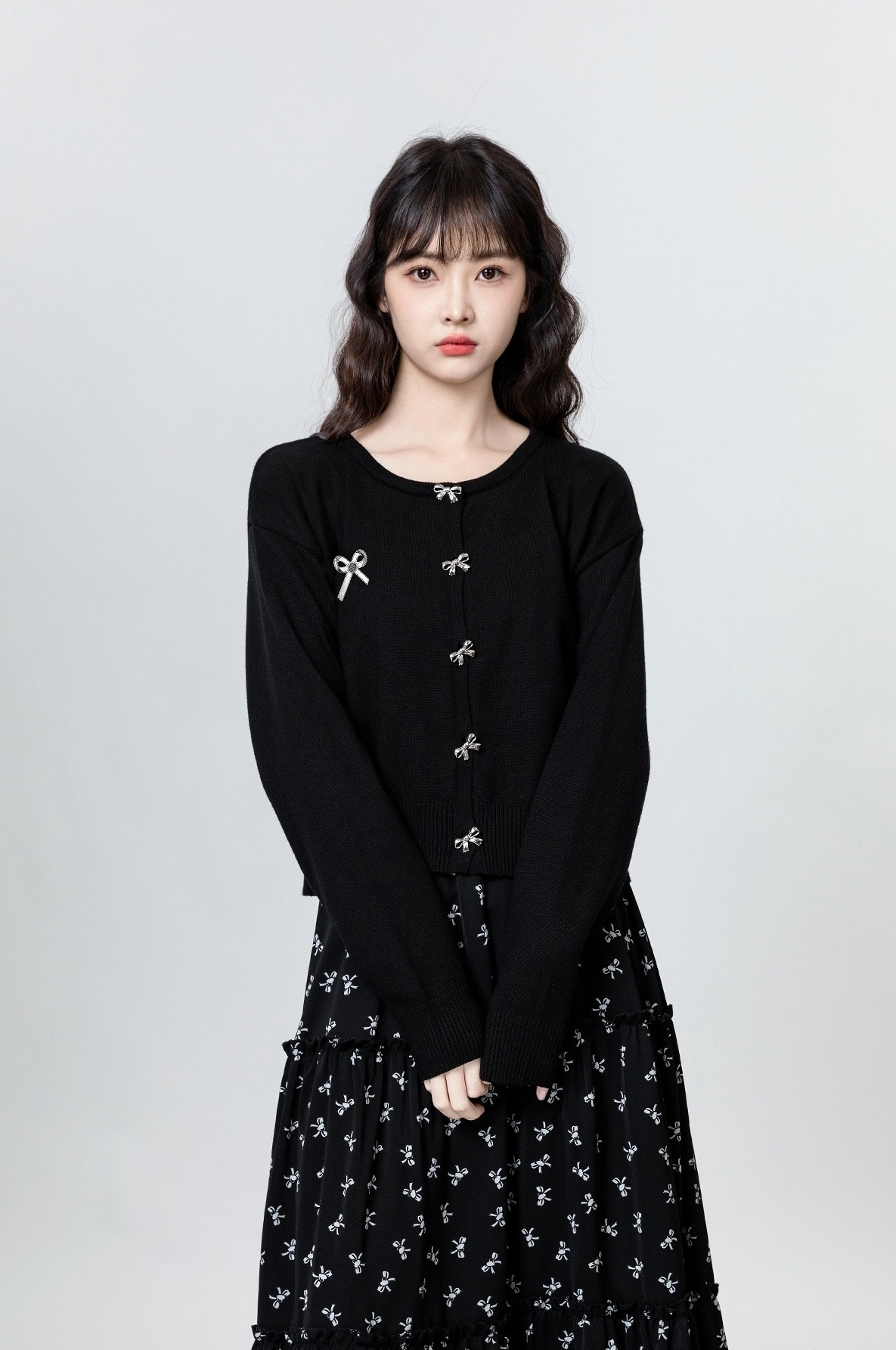 RANDEBOO/ charm cut jacket cardigan セット RANDEBOO（ランデブー）の「Charm cut jacket cardigan