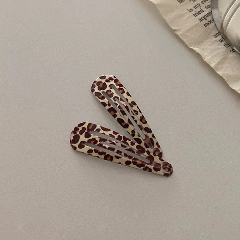 [ATHE VANESSABRUNO] HAIR LEOPARD DOUBLE A HAIR CLIP / 韓国発 ATHE VANESSABRUNO] HAIR LEOPARD DOUBLE A HAIR CLIP / 韓国発