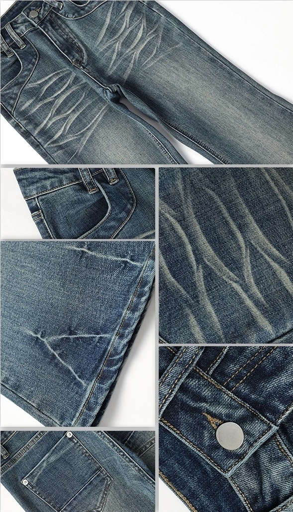 LE SSERAFIM カズハ着用☆fold pintuck wide slacks/CTBRZ CZYINXIAN Women's Casual High Waisted Pants Wide Leg Pants