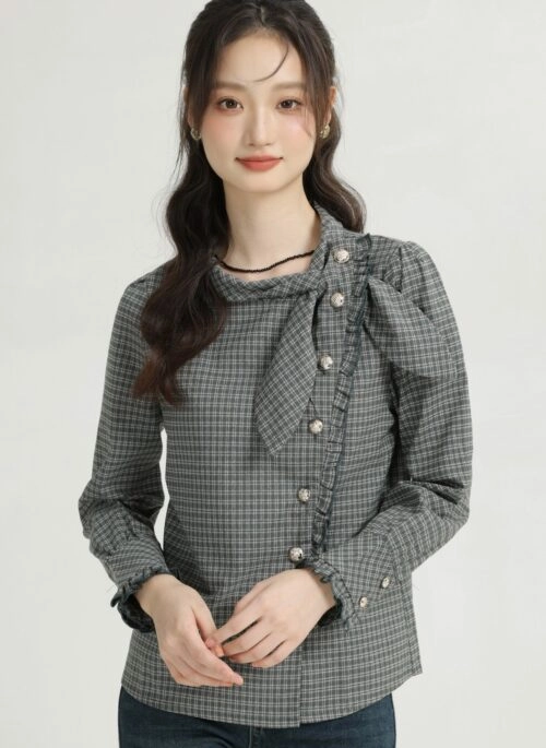 White Rose Embroidery Mesh Shirt - Fashion Chingu