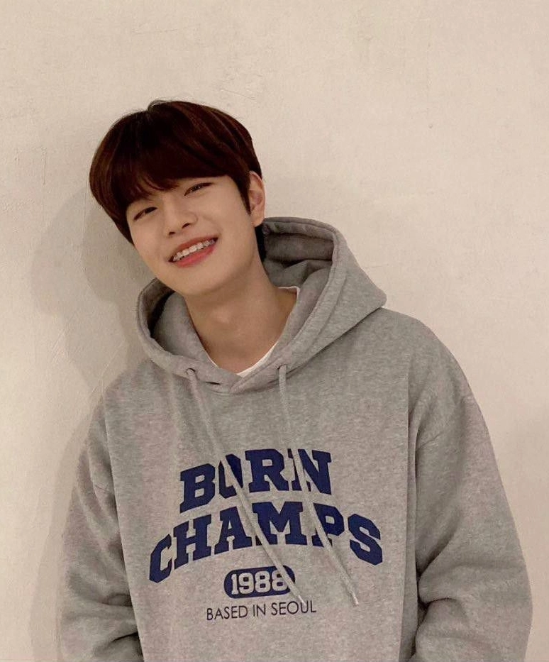 ☆韓国☆[BORN CHAMPS]CHMPS EXCLUSIVE Over-fit Hood T 6C S-XL Grey 1988 Born Champs Hoodie | Seungmin - Stray Kids