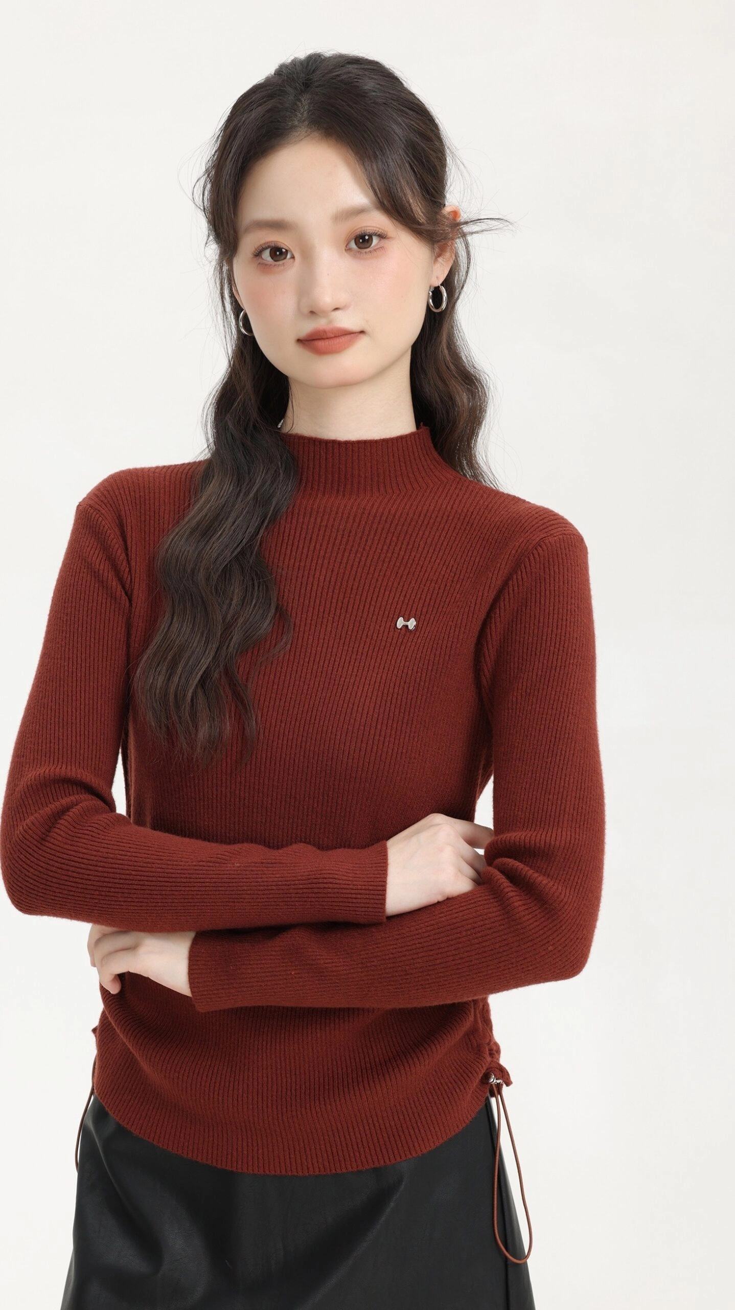 IRENE Triangle Logo Rn Ls Sweater レディース CL000533724A001_05.jpg?sw=704&