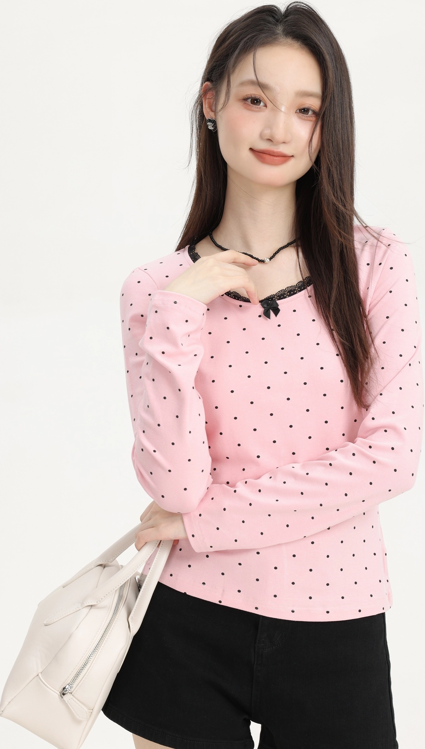 トップス DAIRIKU 20AW Pinup Girl Long Sleeve Tee DAIRIKU 20AW Pinup Girl Long Sleeve Tee