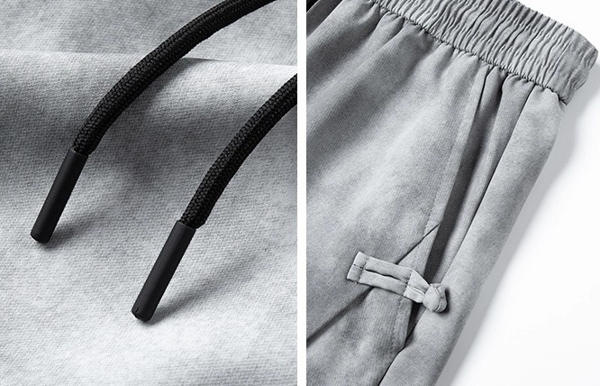 Ashy Grey Casual Track Pants | Wonwoo - Seventeen - Fashion Chingu