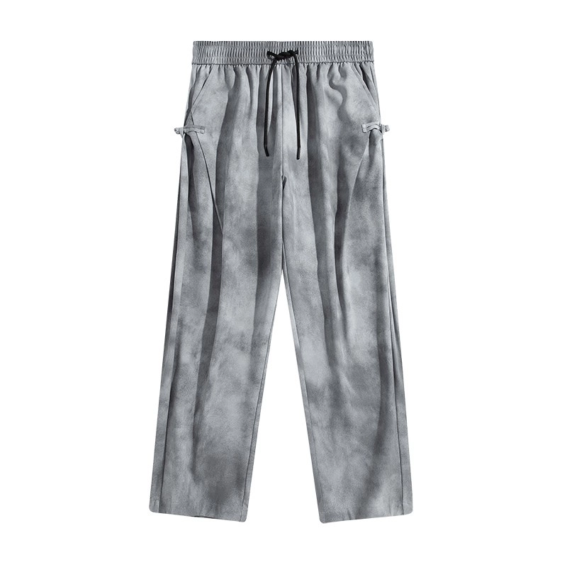 Ashy Grey Casual Track Pants | Wonwoo - Seventeen - Fashion Chingu