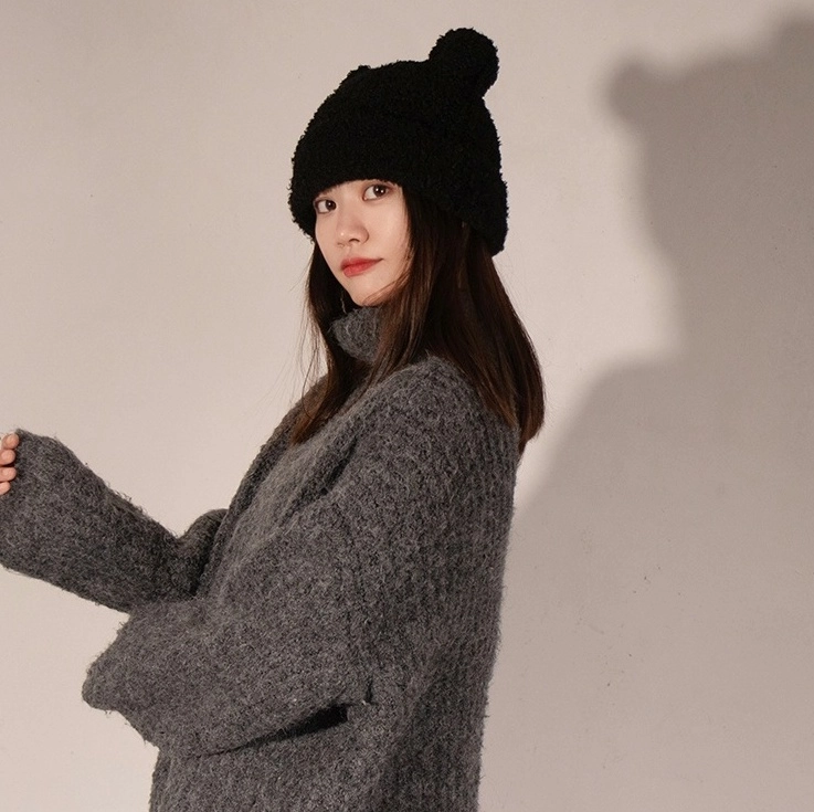 【OPEN YY】FAUX FUR EARFLAP CAP, BLACK (AESPA ningning 着用) Open Yy Faux Fur Earflap Cap Black / FedEx | eBay