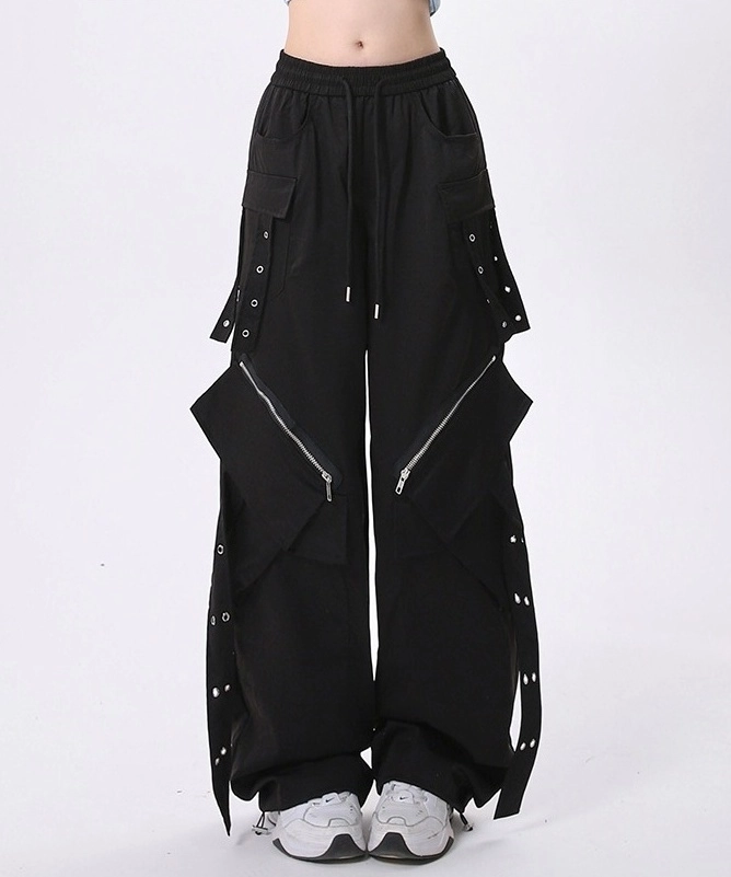 [New Era]★25SS★韓国人気★SKATER CARGO PANTS DEADSTOCK Nesi A.G. (N.A.G.) Cargo Pants Y2K Skater Raver