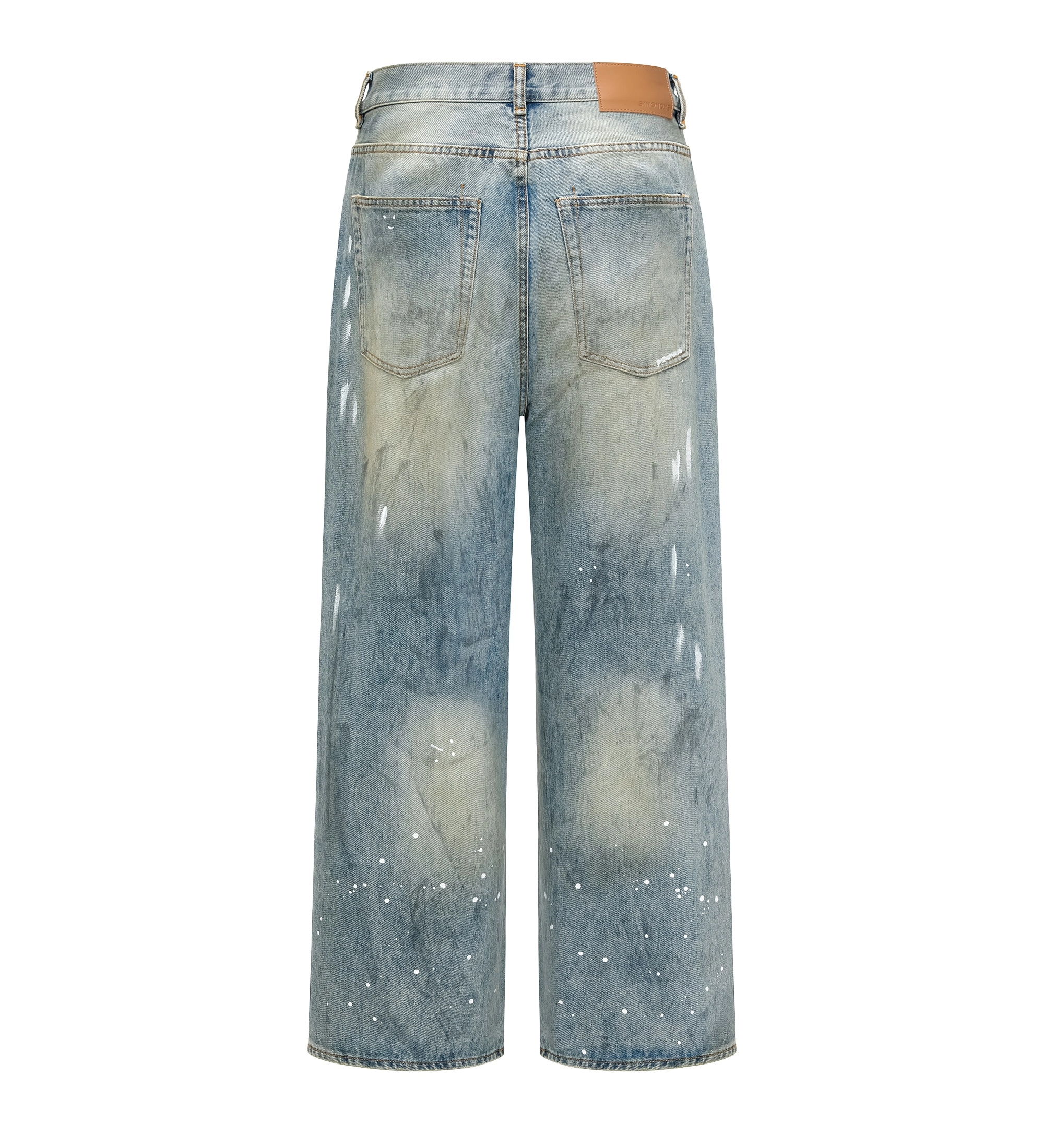 dydoshop HeavenSent Loose jeans シズニルック SMOKE RISE Dystopia Straight Denim Jeans JP25126SK-OMBRE