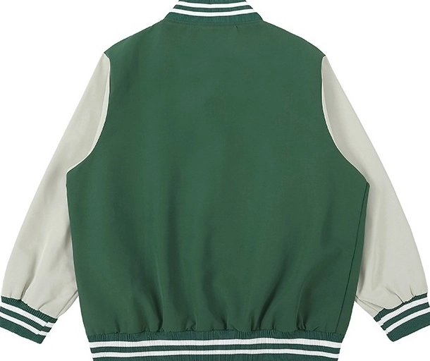 Green Snap-Button Baseball Jacket | Dino - Seventeen - Fashion Chingu