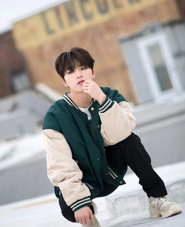 K-POP・アジア iKON Baseball jacket Buy Dolpind Kpop EXO EXO-M EXO-K Varsity Baseball Jacket Overcoat