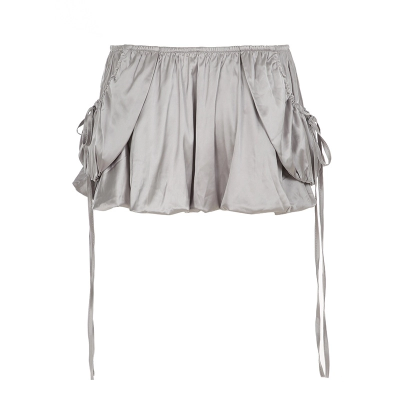 【新品未使用】S layered balloon skirt gry×wh S layered balloon skirt 新品未使用】S layered balloon skirt