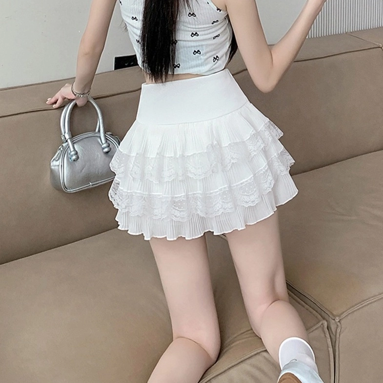 【YEGG】韓国人気新作★Ruffle Layered Multi Skirt Ruffle layered multi skirt - YEGG | 60% - Asian Fashion