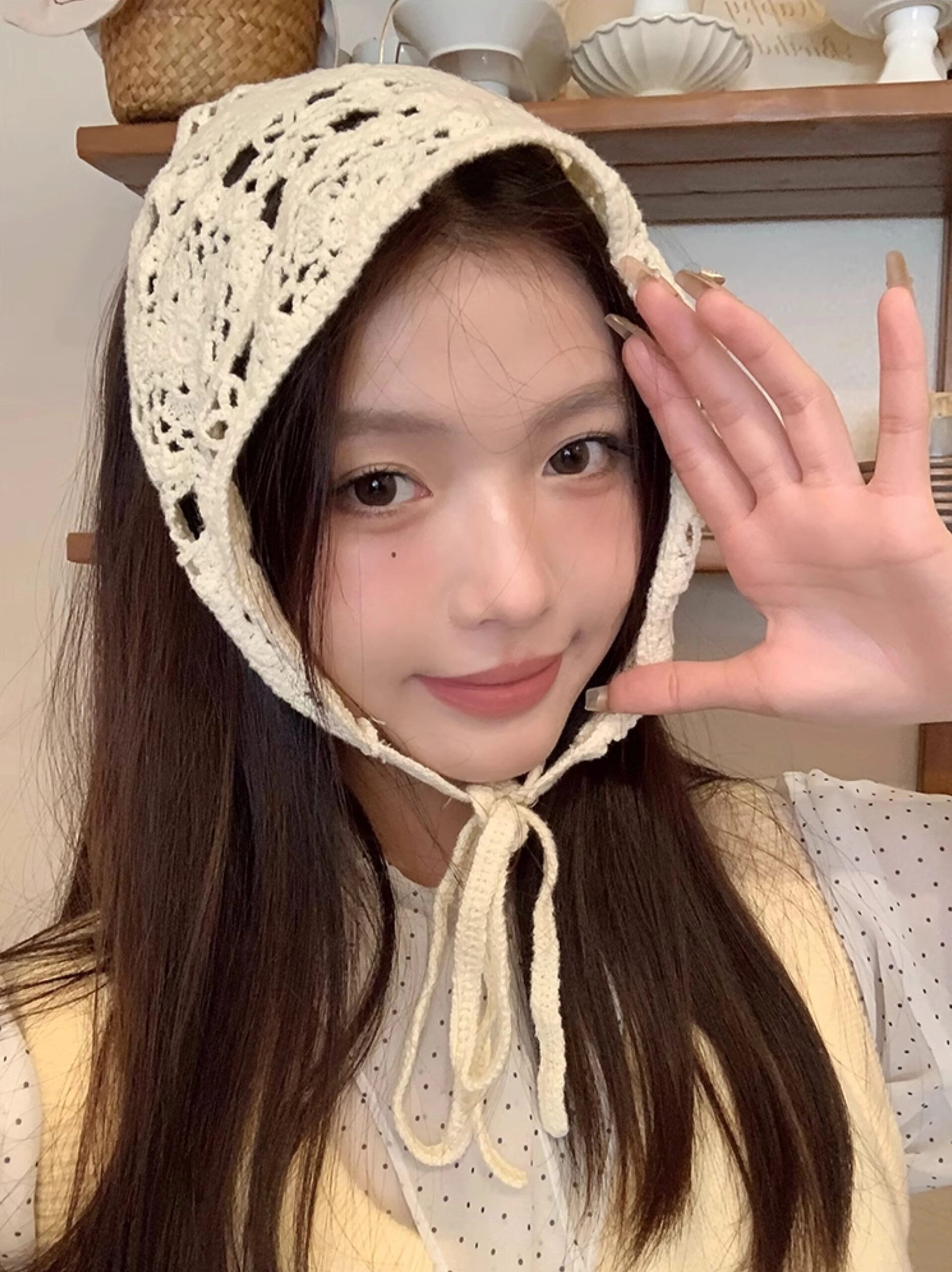 シシクイ　theshishikui SILK SCARF CAP/ BEIGE Take Me to the Beach Satin Head Scarf, Pink – Hairitage by Mindy