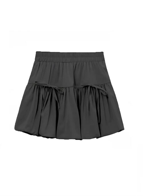 Grey Mini Skirt With Side Pockets | Tzuyu - Twice - Fashion