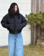 BLACKPINK ジス【 JEANS】Crop Puffer Jacket 関税/送料込 BLACKPINK ジス【TOMMY JEANS】Crop Puffer Jacket 関税/送料込