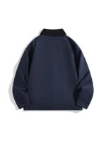 Blue Jacket With Black Collar | Hongjoong - ATEEZ - Fashion