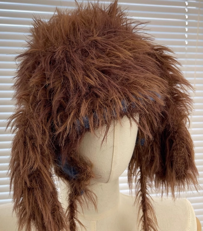 Brown Faux Fur Rabbit Ears Hat | Momo - Twice - Fashion Chingu