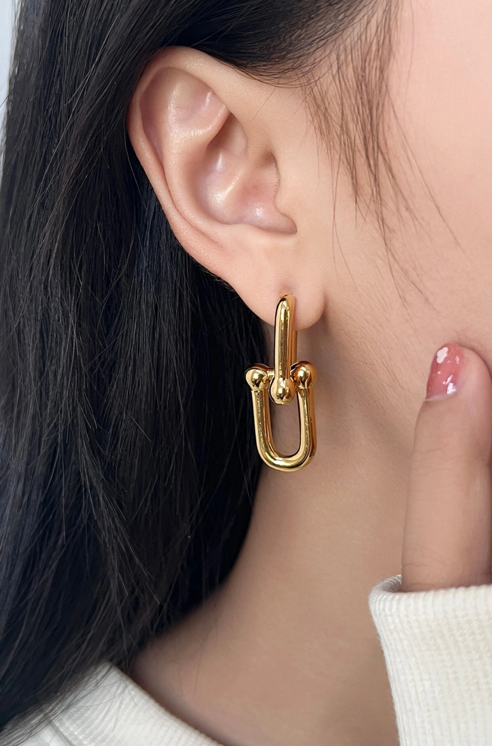 ☆人気☆【Numbering】☆SINGLE CHAIN UNIT EARRING.S #251☆ 251 - NUMBERING