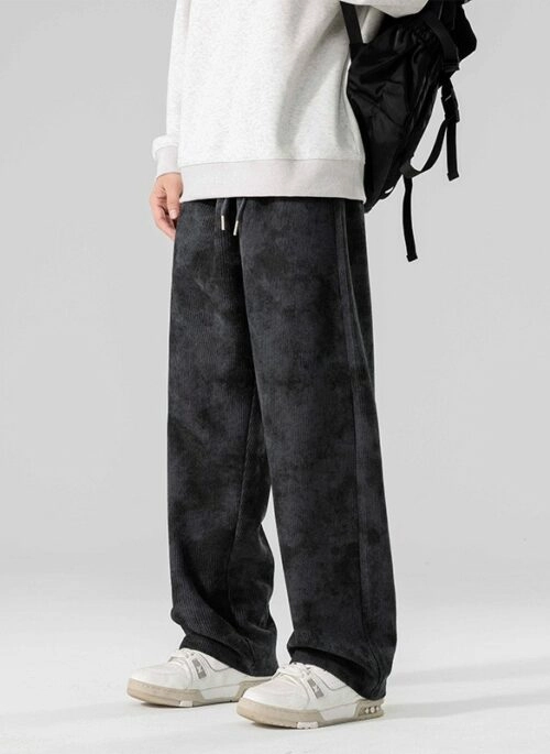 Black Multi-Pocket Wide Leg Pants | Changbin - Stray Kids
