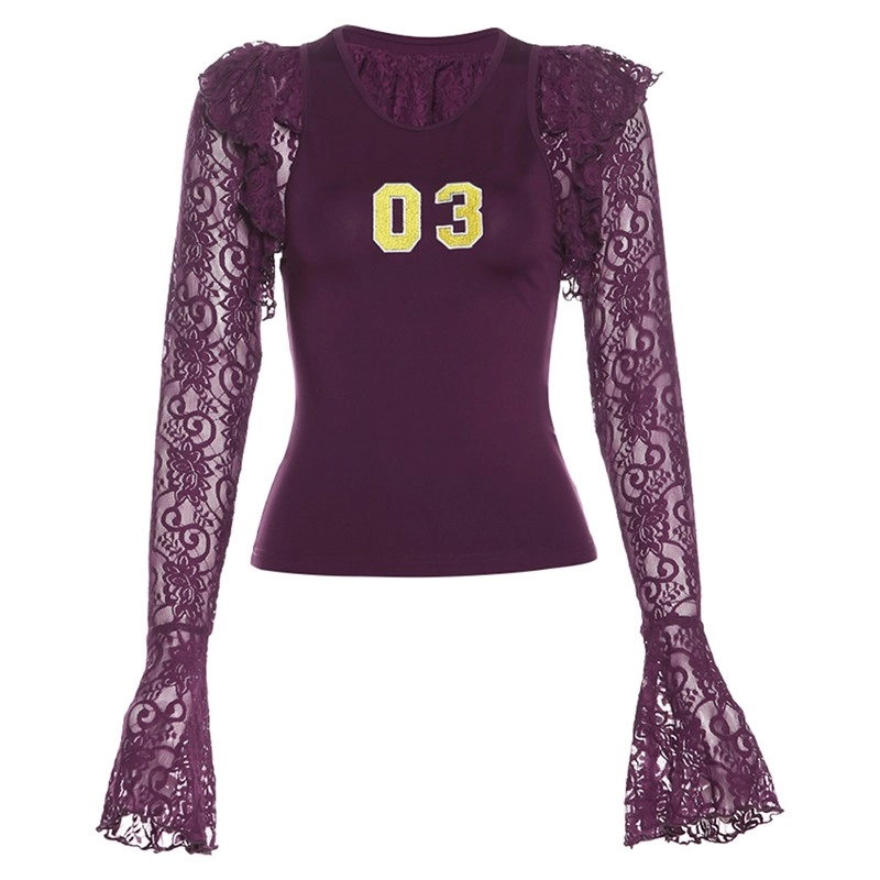 Lilac Lace Sleeves Cardigan And Tank Top | Momo - Twice - Fashion