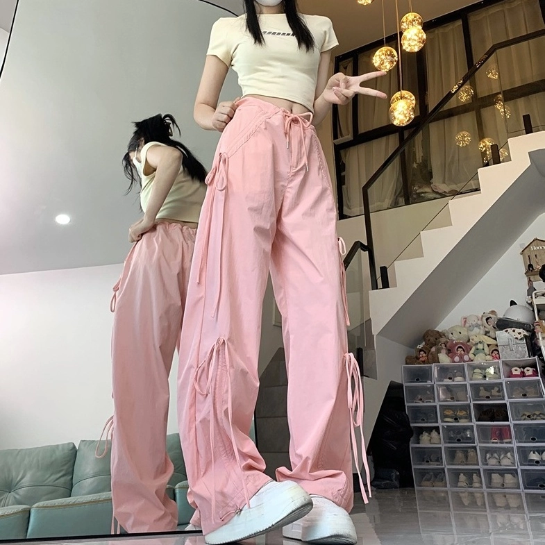＊韓国＊［VINVLE］Ribbon Dumble String Banding Pants 3color 61xURRGR+cL._UY350_.jpg