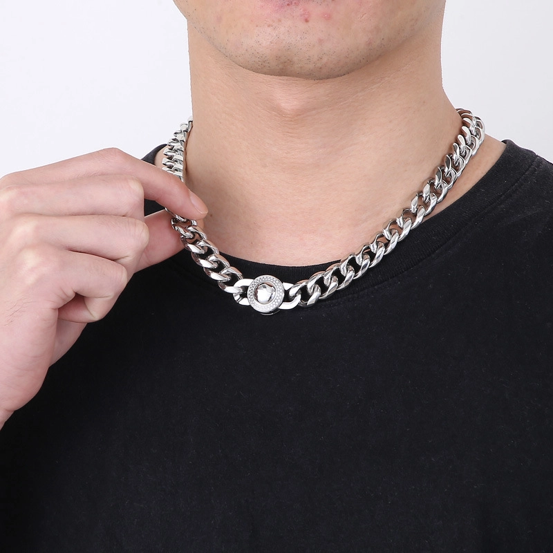 SEVENTEEN ジュン着用★niro★人気★SiLVER STAR NECKLACE #115 Amazon.com: OJERRY Cool Silver Star Pendant Chunky Choker
