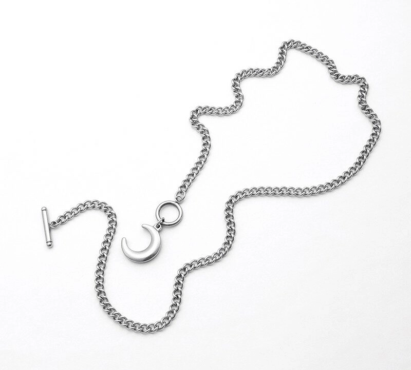 【HEYHORANG】Balan Silver Material Necklace_Silver〜韓国発 Global Gmarket Mobile