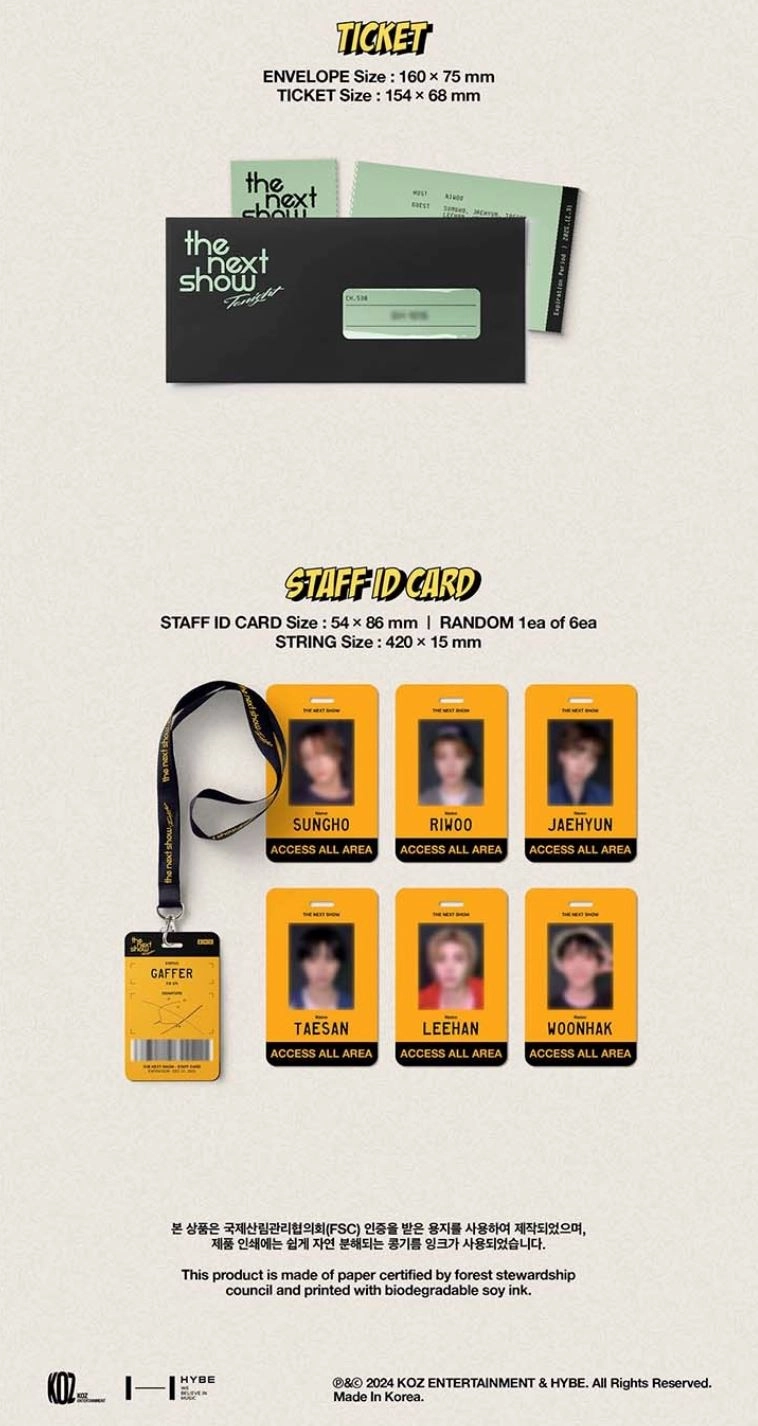BOYNEXTDOOR 2025 SEASON'S GREETINGS [THE NEXT SHOW