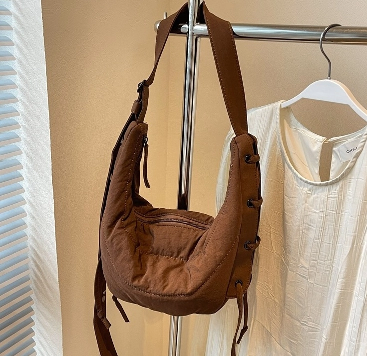 Brown Crossbody Shoulder Bag | Yoon Ji Won - Love Your Enemy