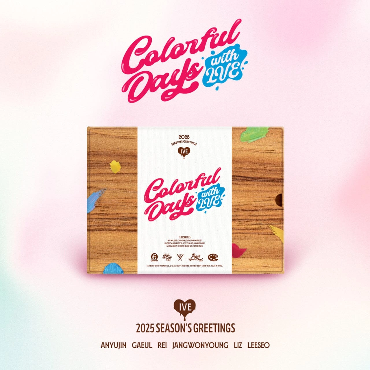 IVE 2025 SEASON'S GREETINGS [Colorful Days with IVE] - Fashion Chingu