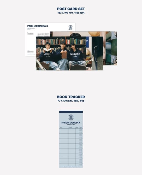 MONSTA X 2025 SEASON'S GREETINGS [PAGE of MONSTA X