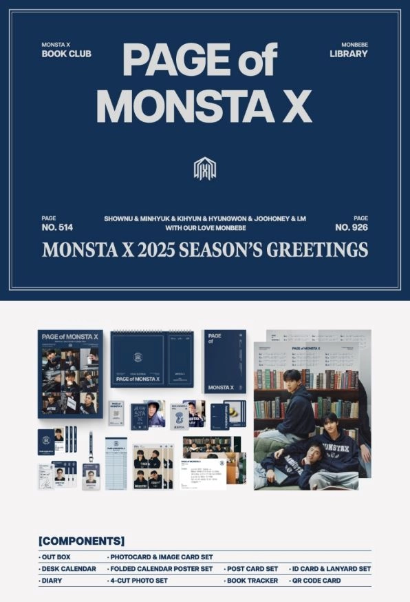 MONSTA X 2025 SEASON'S GREETINGS [PAGE of MONSTA X