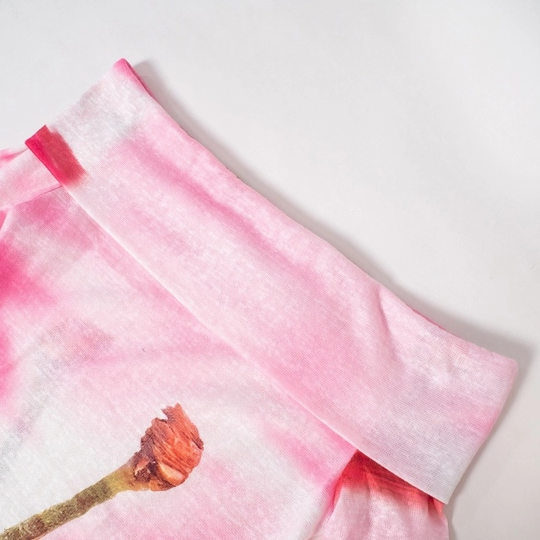 Pink Cherry Print Off-Shoulder Dress | Nayeon - Twice