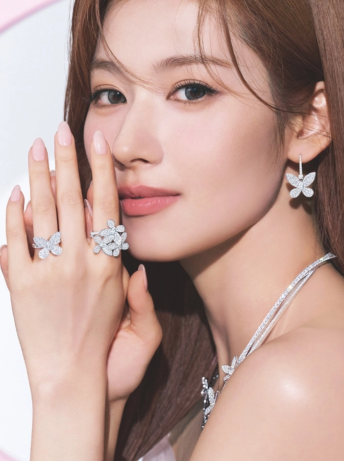 韓国発【TATIANA】(SILVER925) Glitter Draw Ball Ring 타티아나 주얼리 - (SILVER925) Glitter Draw Ball Ring CR1813