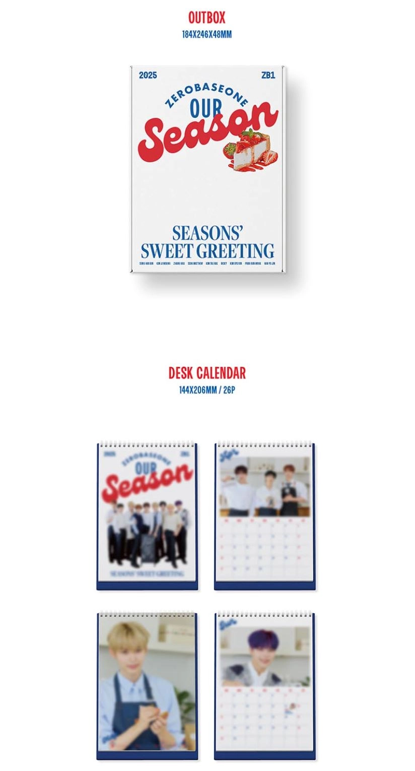 ZEROBASEONE 2025 SEASON'S GREETINGS [OUR Season] - Fashion