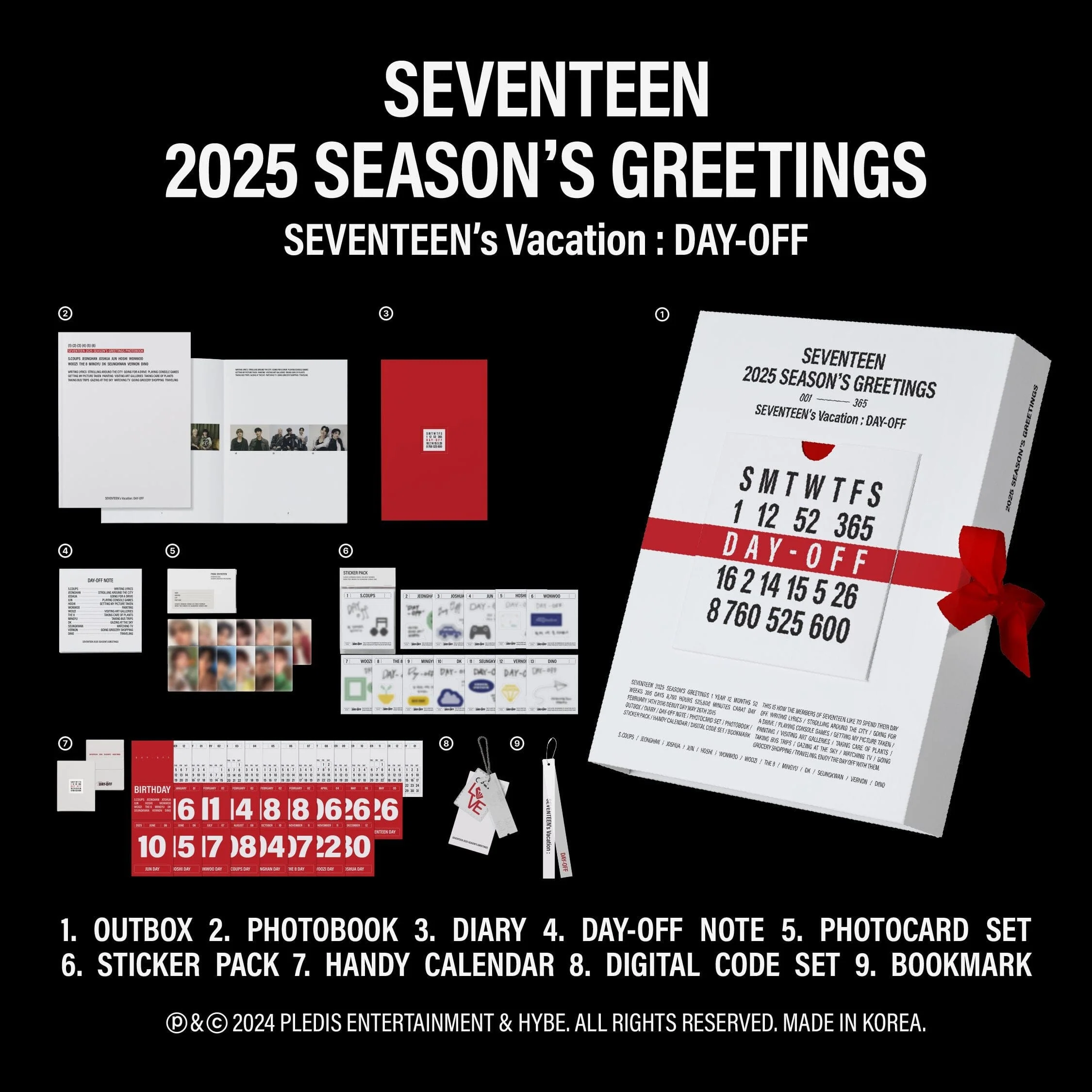 直筆サイン入 SEVENTEEN 2025 SEASON'S GREETINGS s-l400.jpg