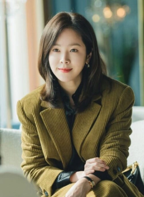 Brown Corduroy Suit Blazer Jacket | Kang Ji Yun – Love Scout