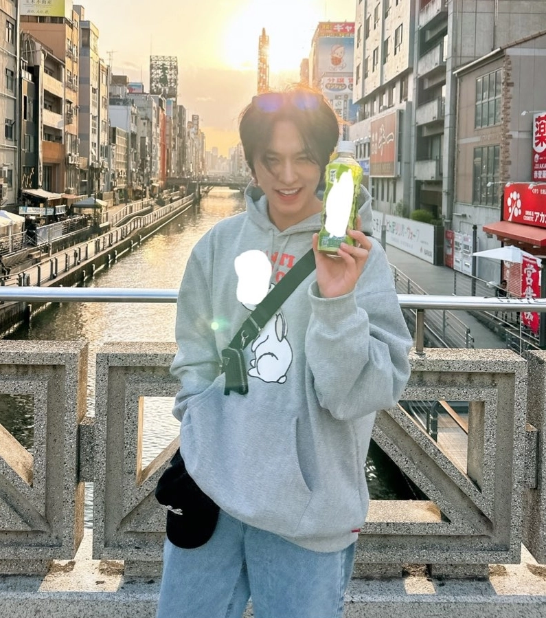 Grey “Anti-You” Graphic Print Hoodie | LeeKnow - Stray Kids