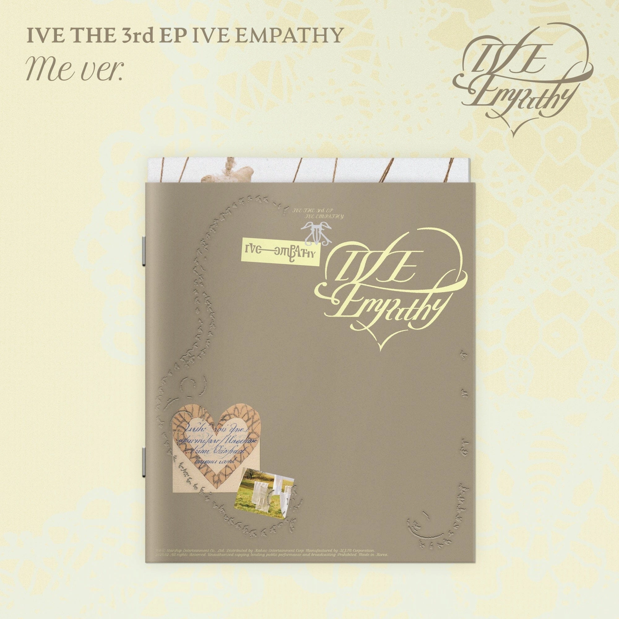 IVE 3rd EP Album - IVE EMPATHY | Random Version - Fashion Chingu