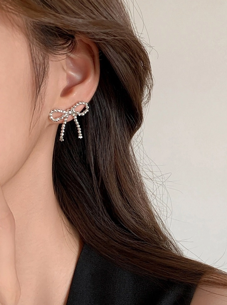 [Blackmuse]BLACKPINKジェニ着用☆multi-stone-pearl-earring Blackmuse]BLACKPINKジェニ着用☆multi-stone-pearl-earring