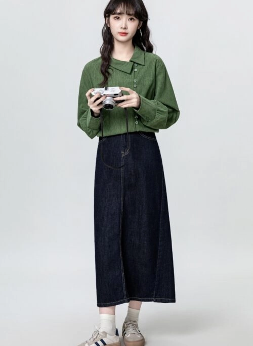 Vintage Corduroy Long Sleeve Shirt