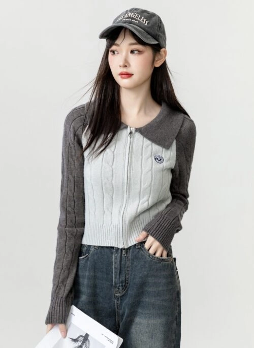 Light Brown Knitted Cardigan | S.Coups - Seventeen - Fashion