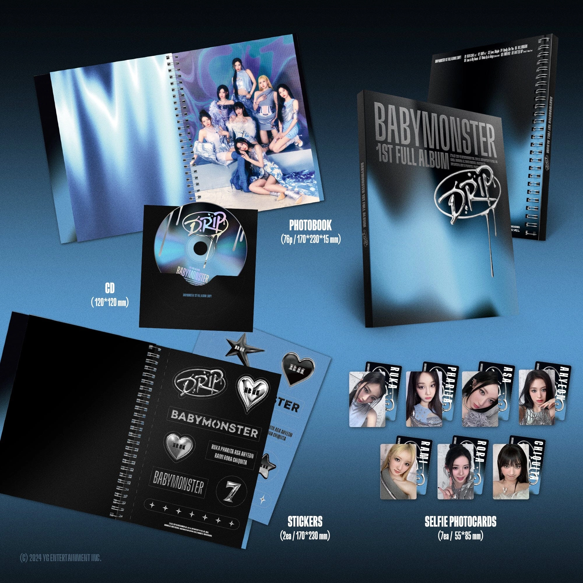 【新品未開封】BABYMONSTER DRIP BABYMONS7ER　全19点 BABYMONSTER - Drip - Amazon.com Music