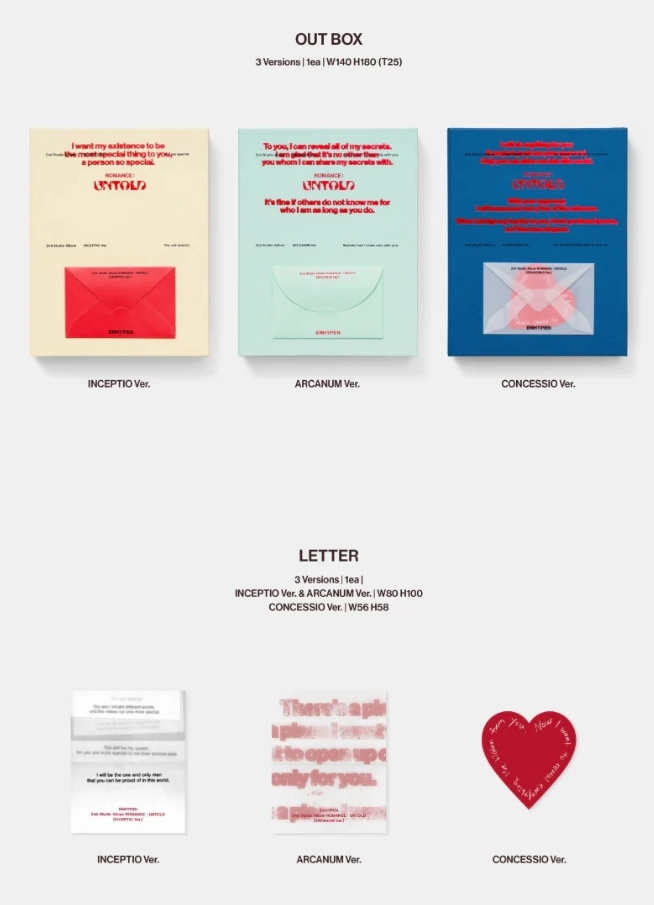 Enhypen 2nd Album - Romance : Untold | Random Version